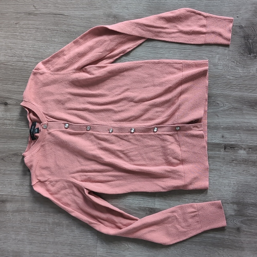 Ann Taylor Burgundy and Pink Sweater Set (2 Items) - Picture 5 of 7